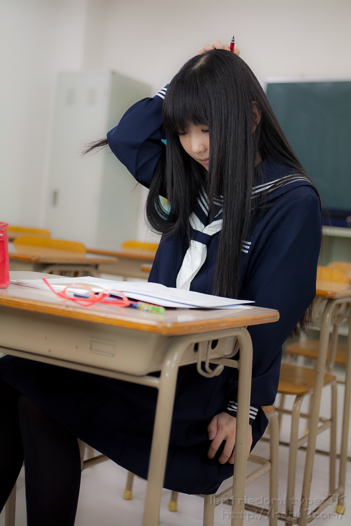 (C80) (コスプレ) [lenfried] lenfriedom CosPlay制服诱惑套图